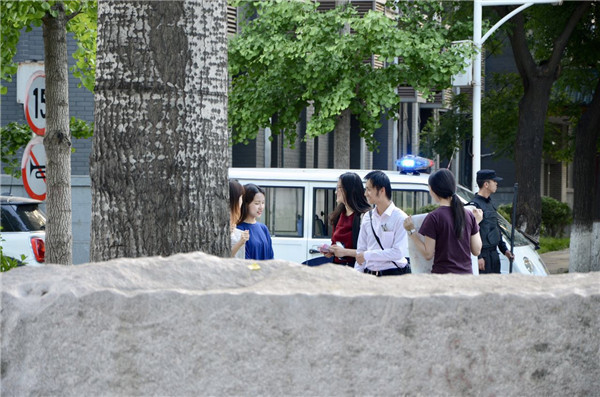 传媒大学防艾主题活动“与陌生人聊聊天”